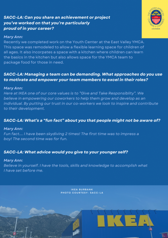 Interview Question and Answers with Mary Ann Barroso-Castanon