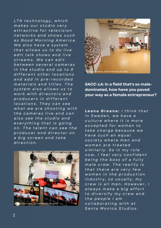 Interview Question and Answers with Leana Green