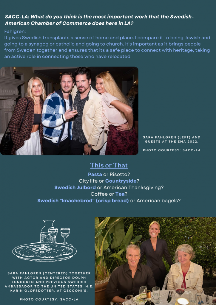 Interview Question and Answers with Sara Fahlgren