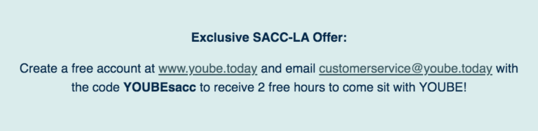 Exclusive SACC-LA Offer